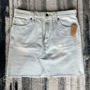 Lucky Brand Old Favorite Mini Skirt Light Blue Denim, Size 6/28